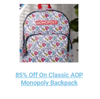 85% Off Backpack